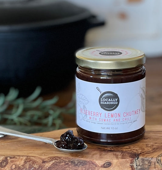 Blueberry Lemon Chutney with Sumac & Chili