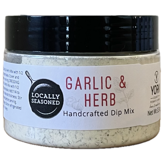 GIFT BOX SET Dip Mix GARLIC & HERB Shaker